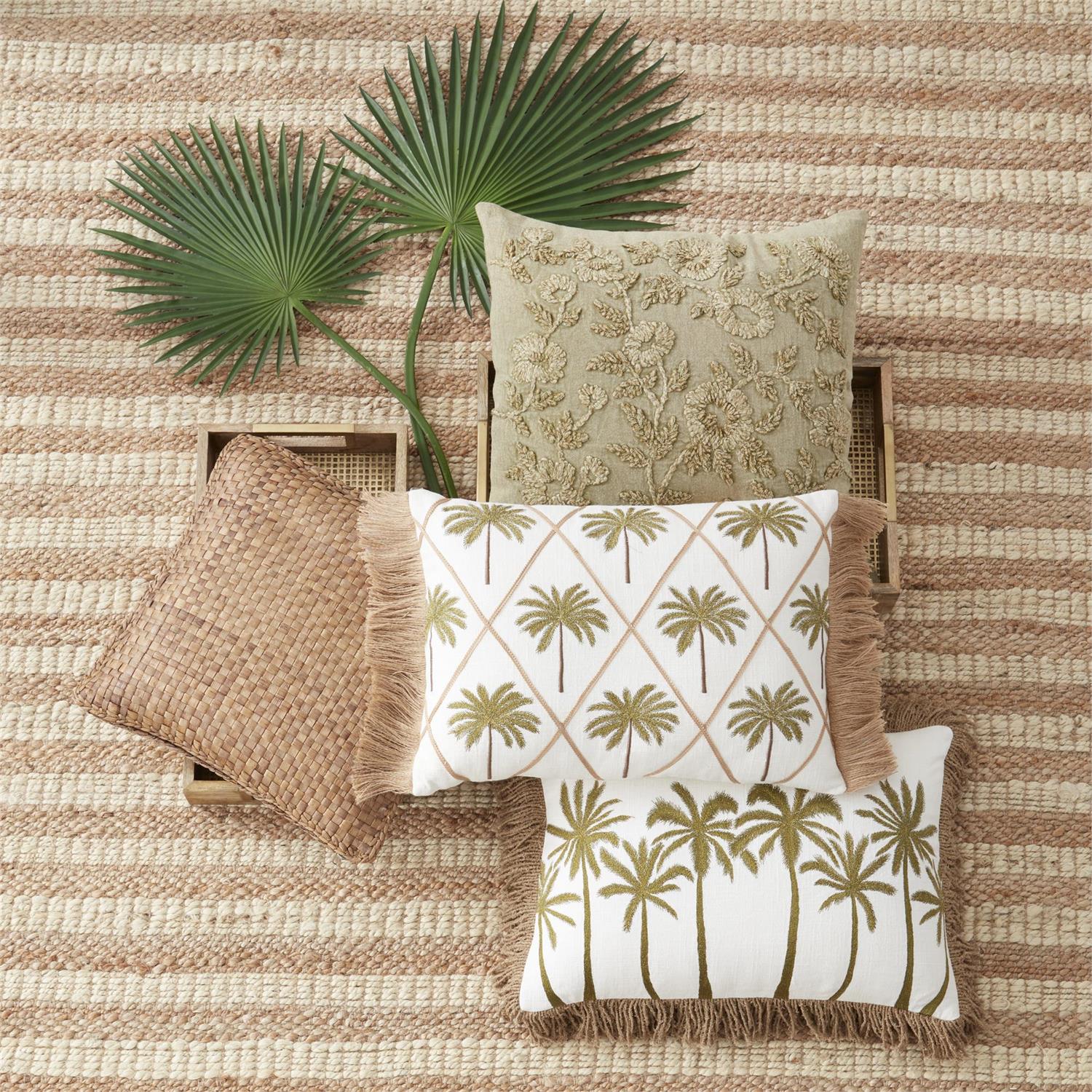Fan Palm Leaf Stem