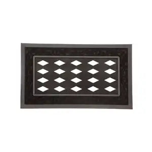 Black Scroll Sassafras Switch Mat Tray, 30