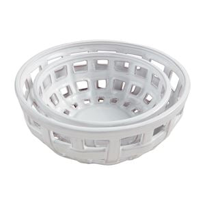 Nested Basket Weave Bowl Set
