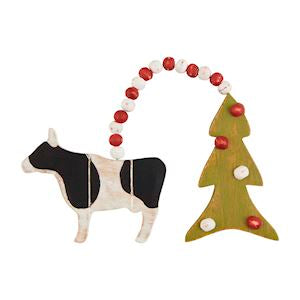 Double Farm Ornaments