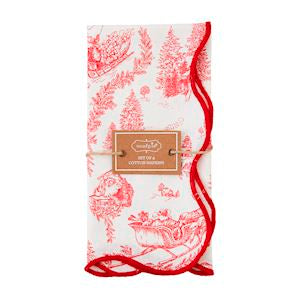 Toile Dinner Napkin Set