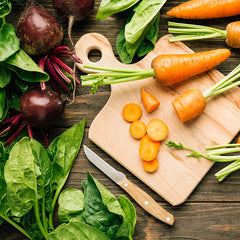 Rainbow Vegetable Fettuccine Pasta
