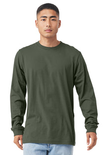 Custom Long Sleeve - Bella Canvas Adult (Military Green)