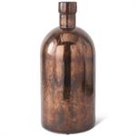 Antique Bronze Glass Bottle Vase