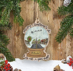 Casey Town Snowglobe Ornament