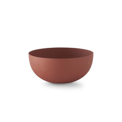 Orange Matte Metal Bowls