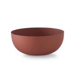 Orange Matte Metal Bowls