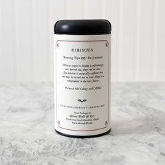 Hibiscus Tea - Loose in Signature Tea Tin