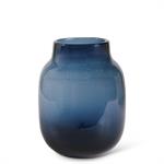 Persian Blue Glass Vases with Mini Dots