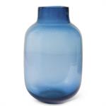Persian Blue Glass Vases with Mini Dots