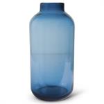 Persian Blue Glass Vases with Mini Dots
