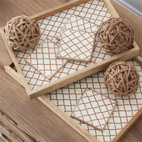 Natural Tan Seagrass Ball