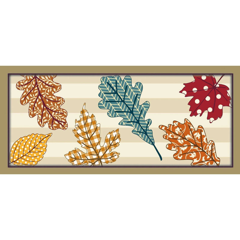 Patterned Leaves Sassafras Switch Mat