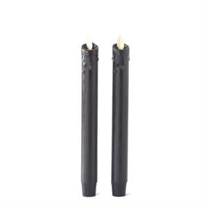 Luminara LED Flickering Taper Candles - Set of Two