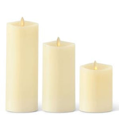 Luminara LED Flickering Pillar Candles