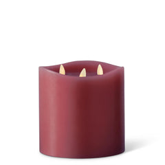 Luminara LED Flickering 3 Flame Pillar Candles