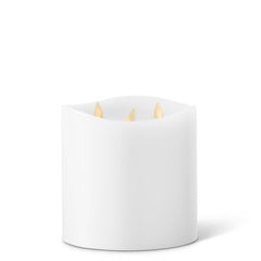 Luminara LED Flickering 3 Flame Pillar Candles