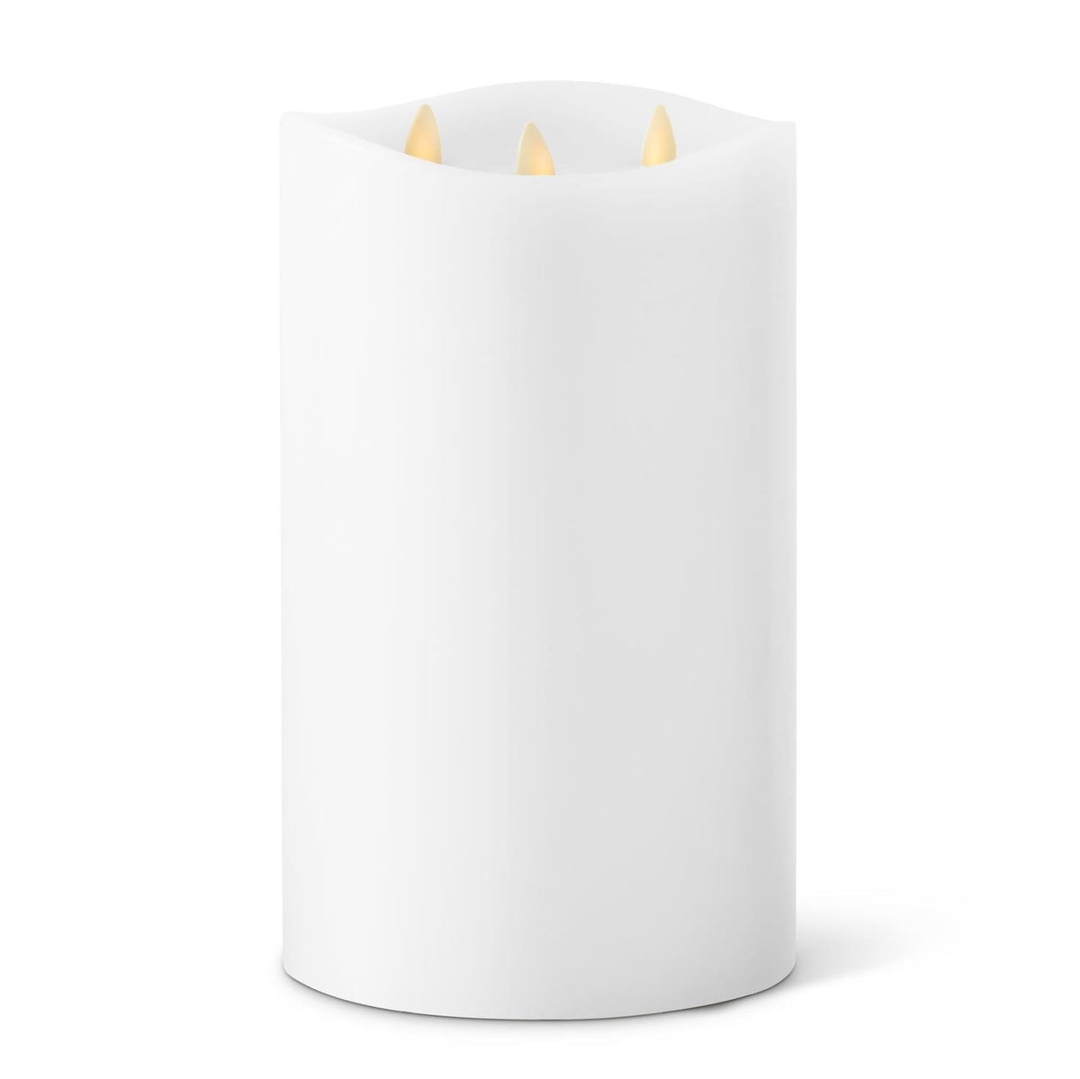 Luminara LED Flickering 3 Flame Pillar Candles