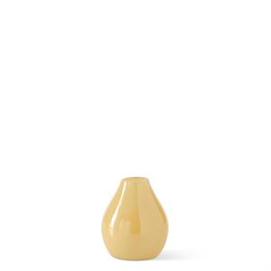 Hand Sprayed Small Yellow Glass Vases