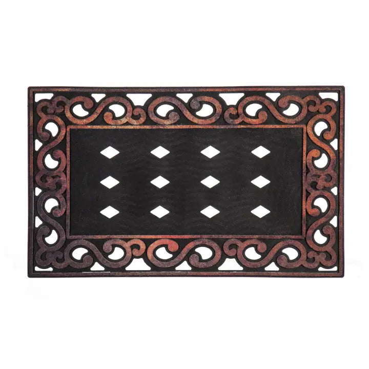 Variegated Scroll Sassafras Mat Tray, 30