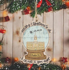 Casey Town Snowglobe Ornament