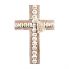 Wood Bead Crosses
