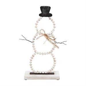 Beaded Snowman Sitter