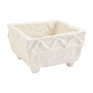 Papier-MÃ¢che Square Bowl