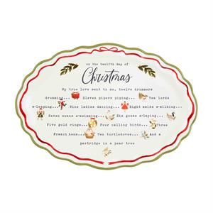 Twelve Days of Christmas Platter