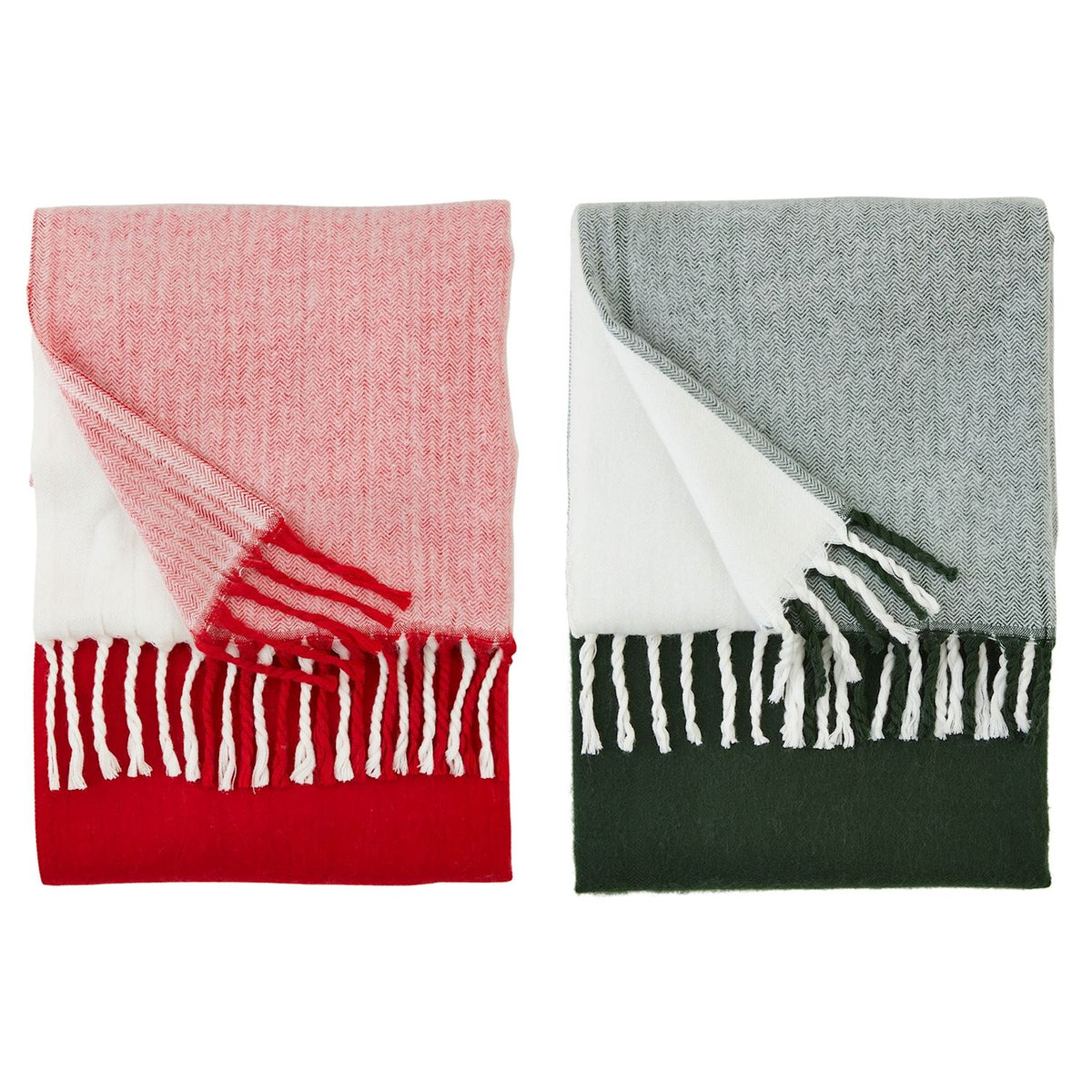 Large Check Throw Blanket
