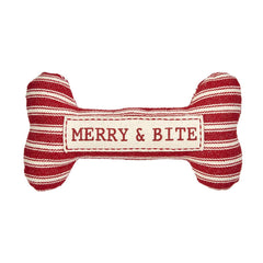 Holiday Dog Bone Squeaker