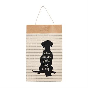 Large Dog Print Towel