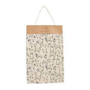 Patterned Dog Print Towel