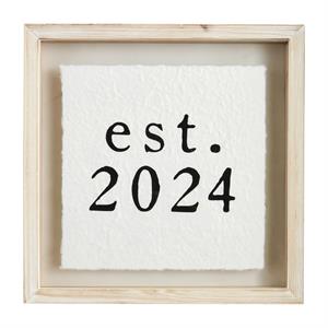 Est. 2024 Plaque