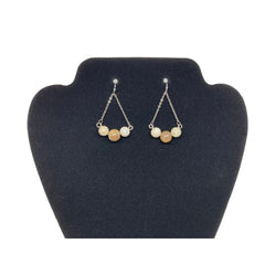 Beaded Silver Earring Sets