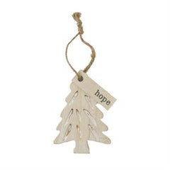 Wood Tree Ornament