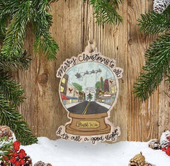 Casey Town Snowglobe Ornament