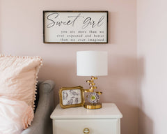 Sweet Girl - Sign