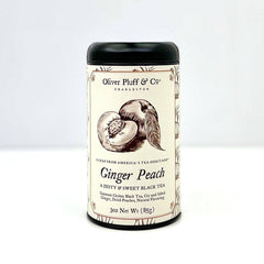 Ginger Peach Tea - Loose in Signature Tea Tin