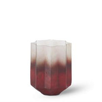 Red Ombre Glass Star Containers