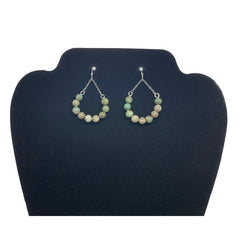 Beaded Silver Earring Sets