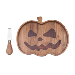 Halloween Charcuterie Serving Board With Spreader