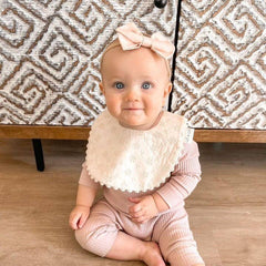 Headband Bow Set (Pink/White)