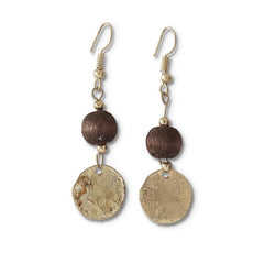 Wood Bead Earrings