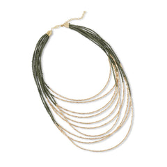 Seed Bead Necklaces 10 Strand