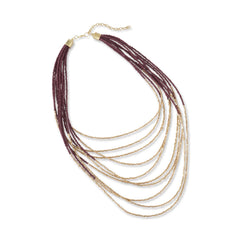 Seed Bead Necklaces 10 Strand