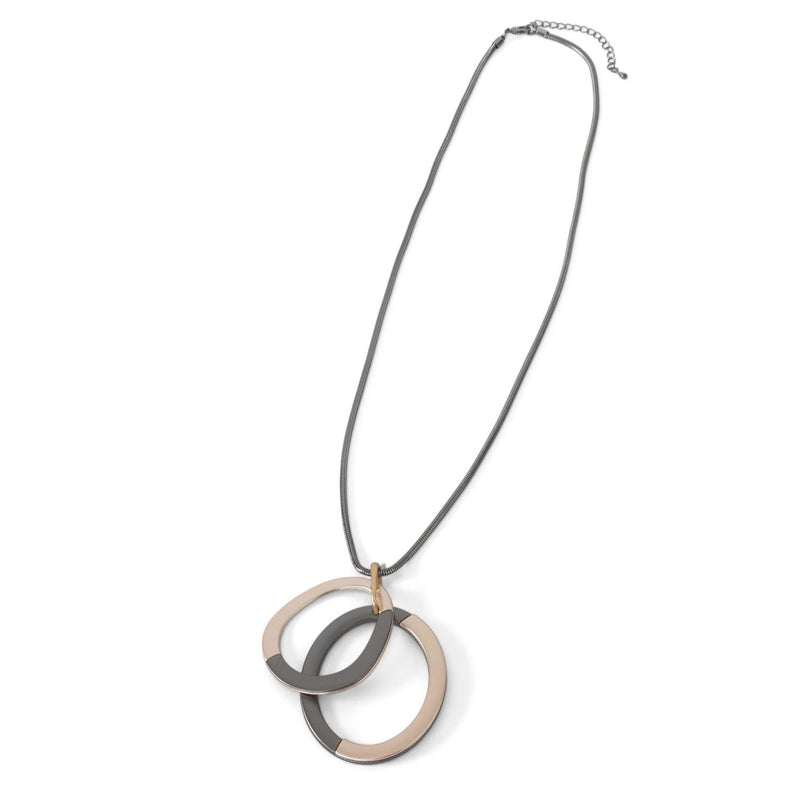 Rose Gold Ovals Necklace
