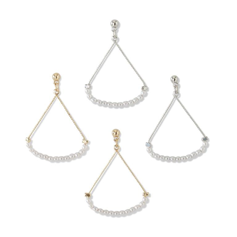 Teardrop Pearl Earrings