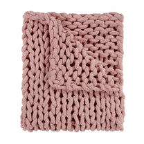 Chunky Knit Chenille Throw