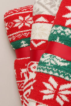 Christmas Pattern Luxury Soft Throw Blanket